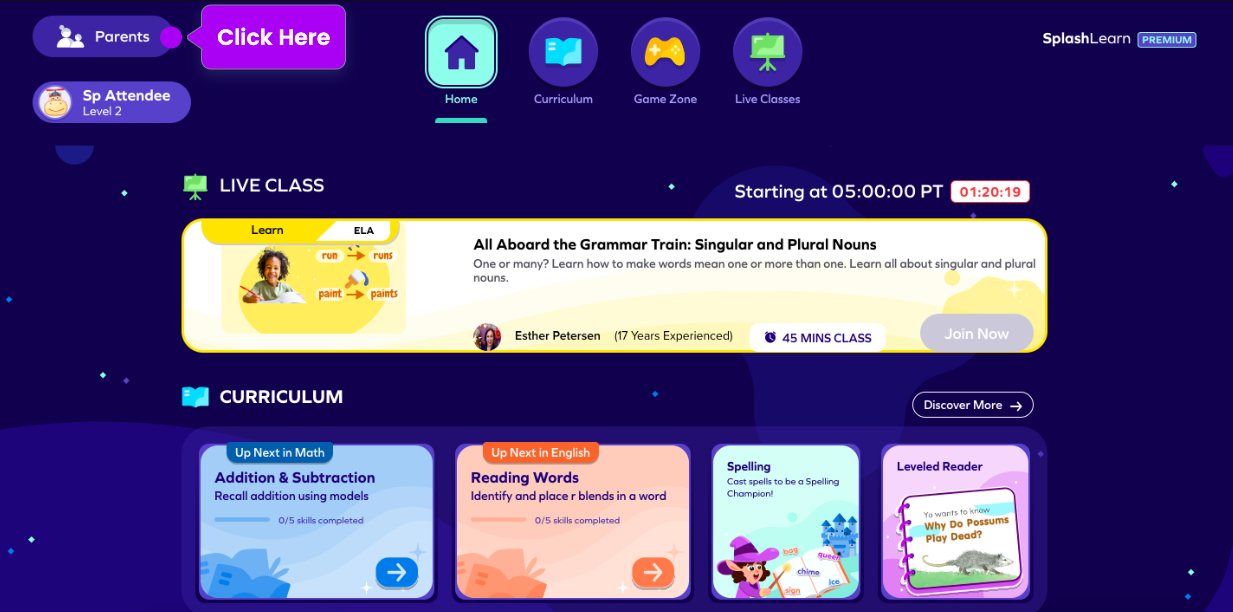 How can parents unsubscribe from emails? SplashLearn