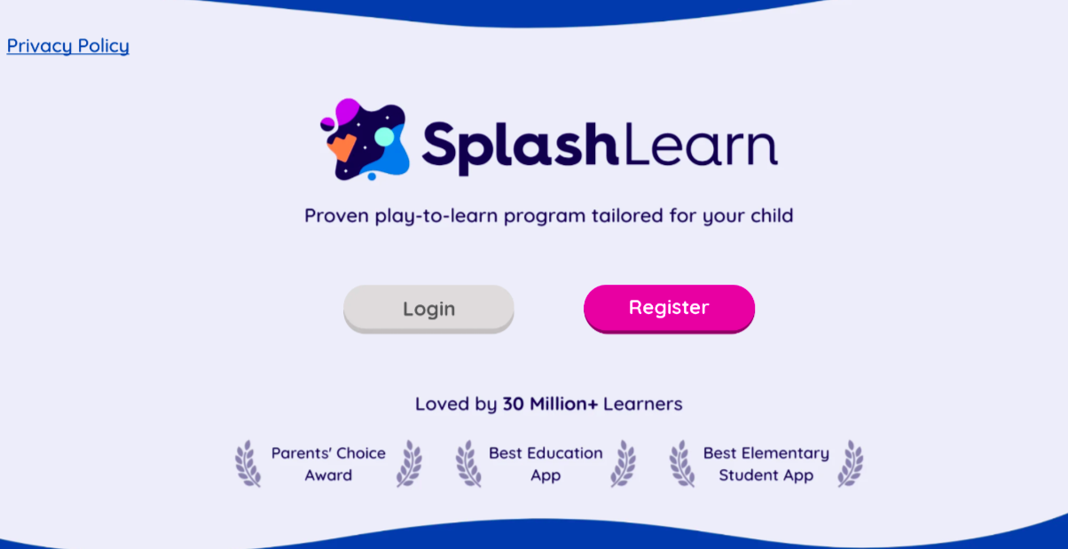 Creating and verifying a Parent account on SplashLearn A stepbystep