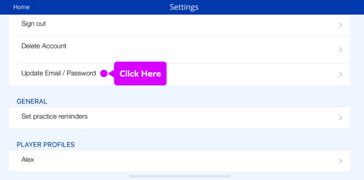 How can parents change name, email address and password? – SplashLearn