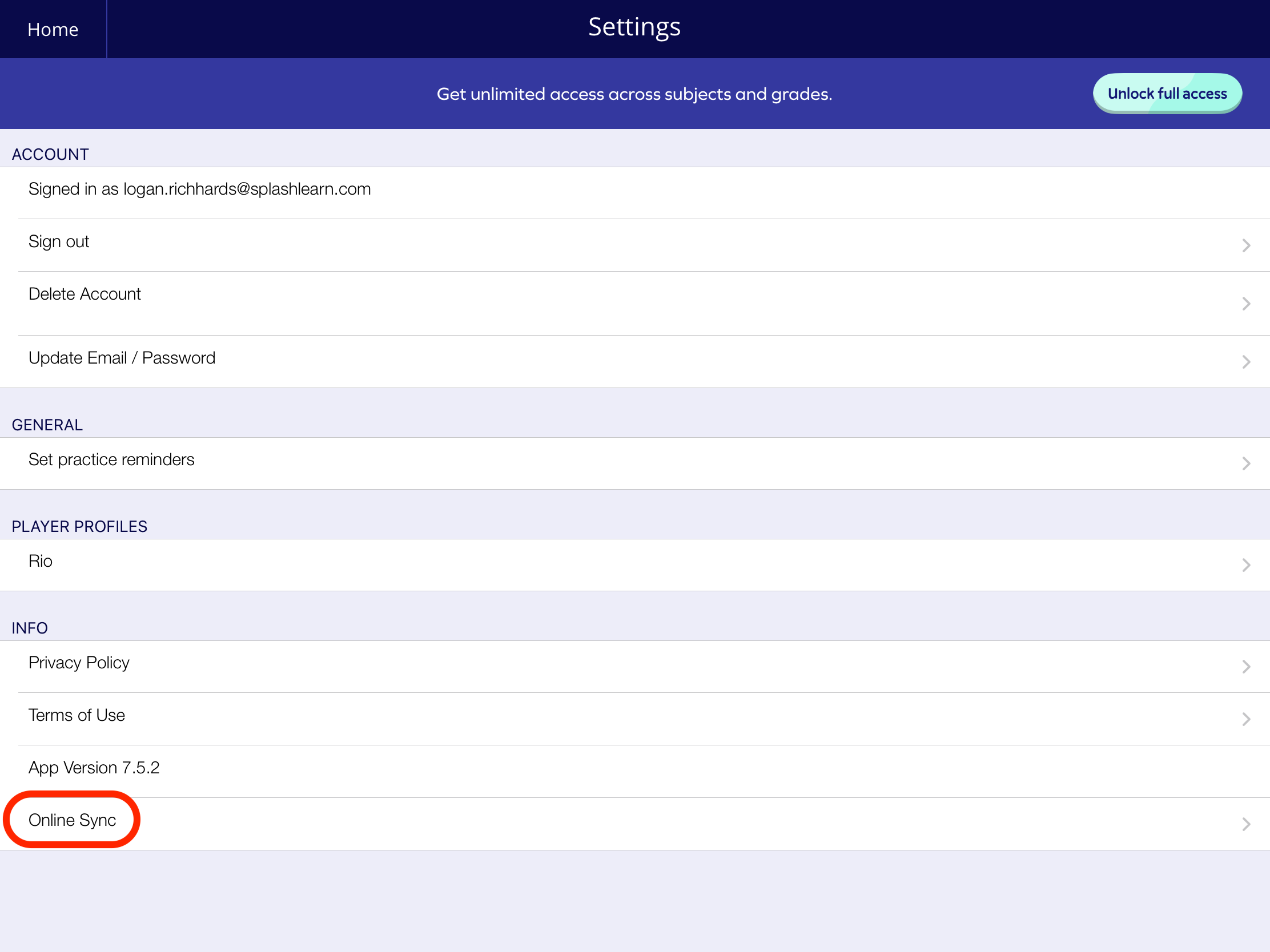 Click > Online sync.PNG
