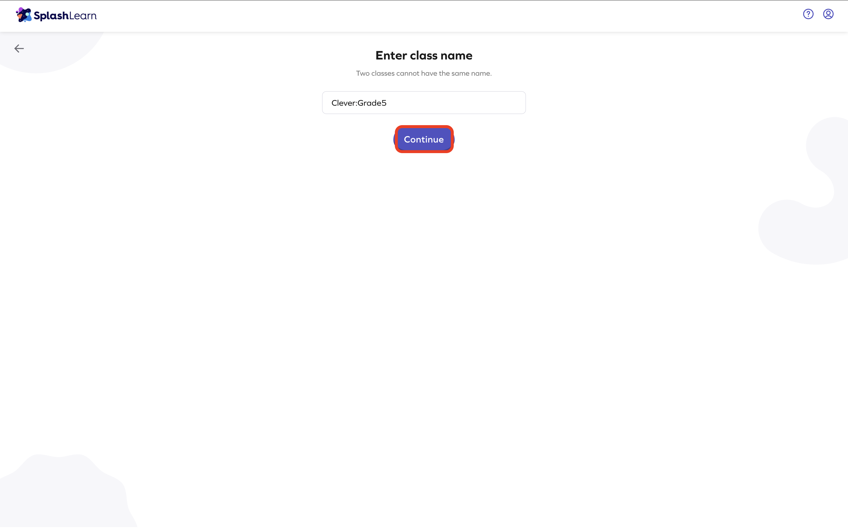 Clever > add new class name.png