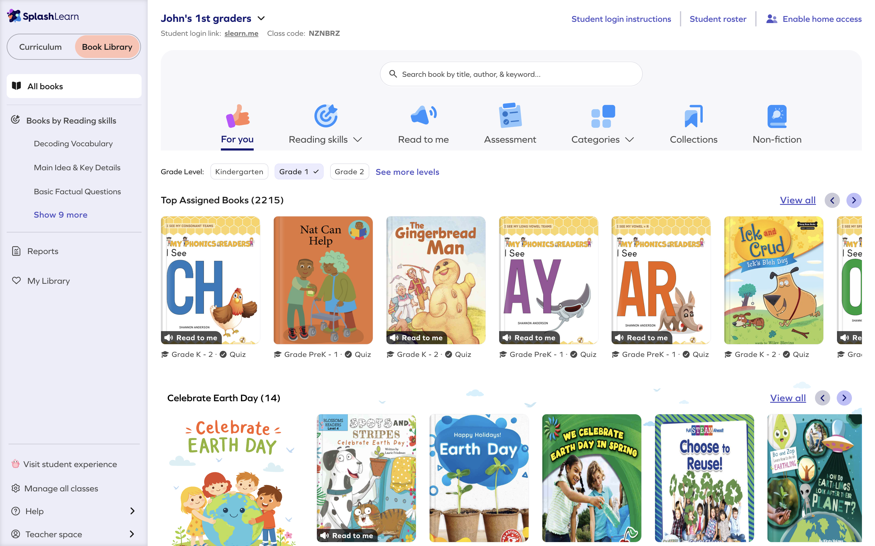 Teacher > Book Library > Home page.png
